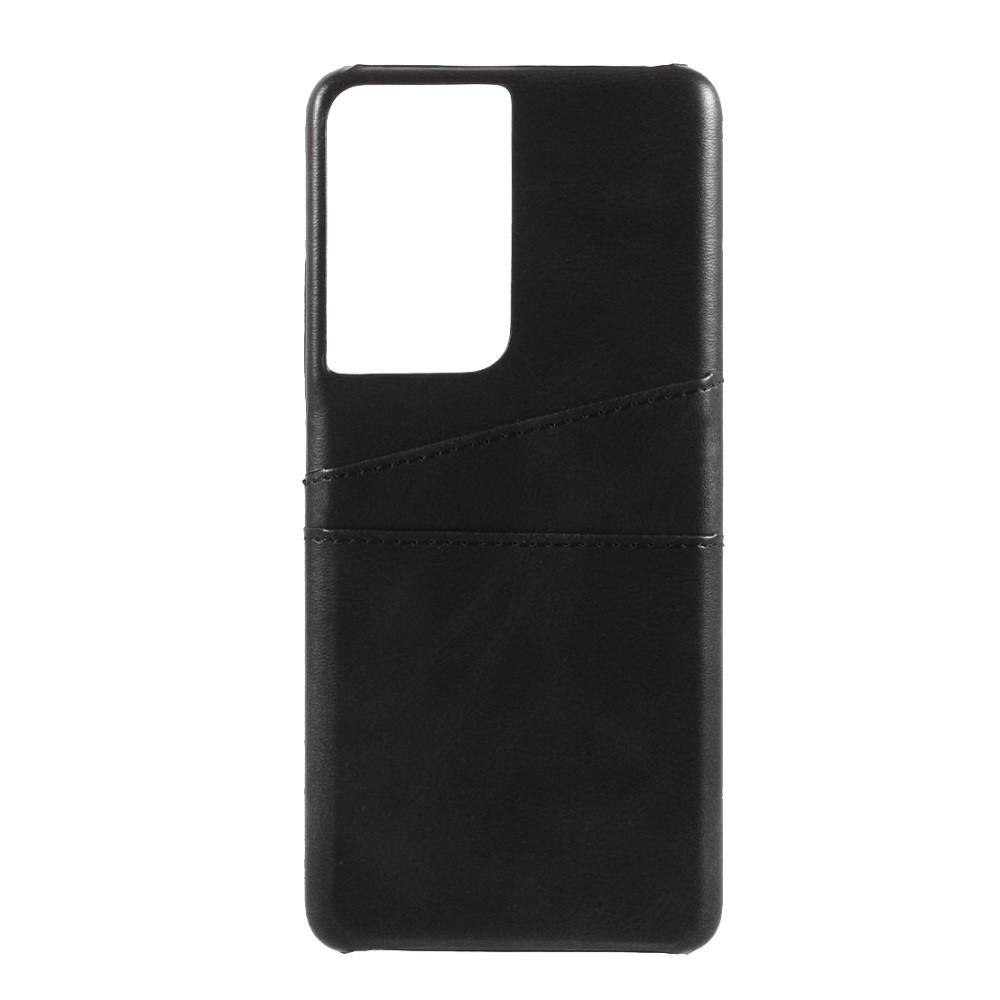 Card Slots Case Samsung Galaxy S21 Ultra Black