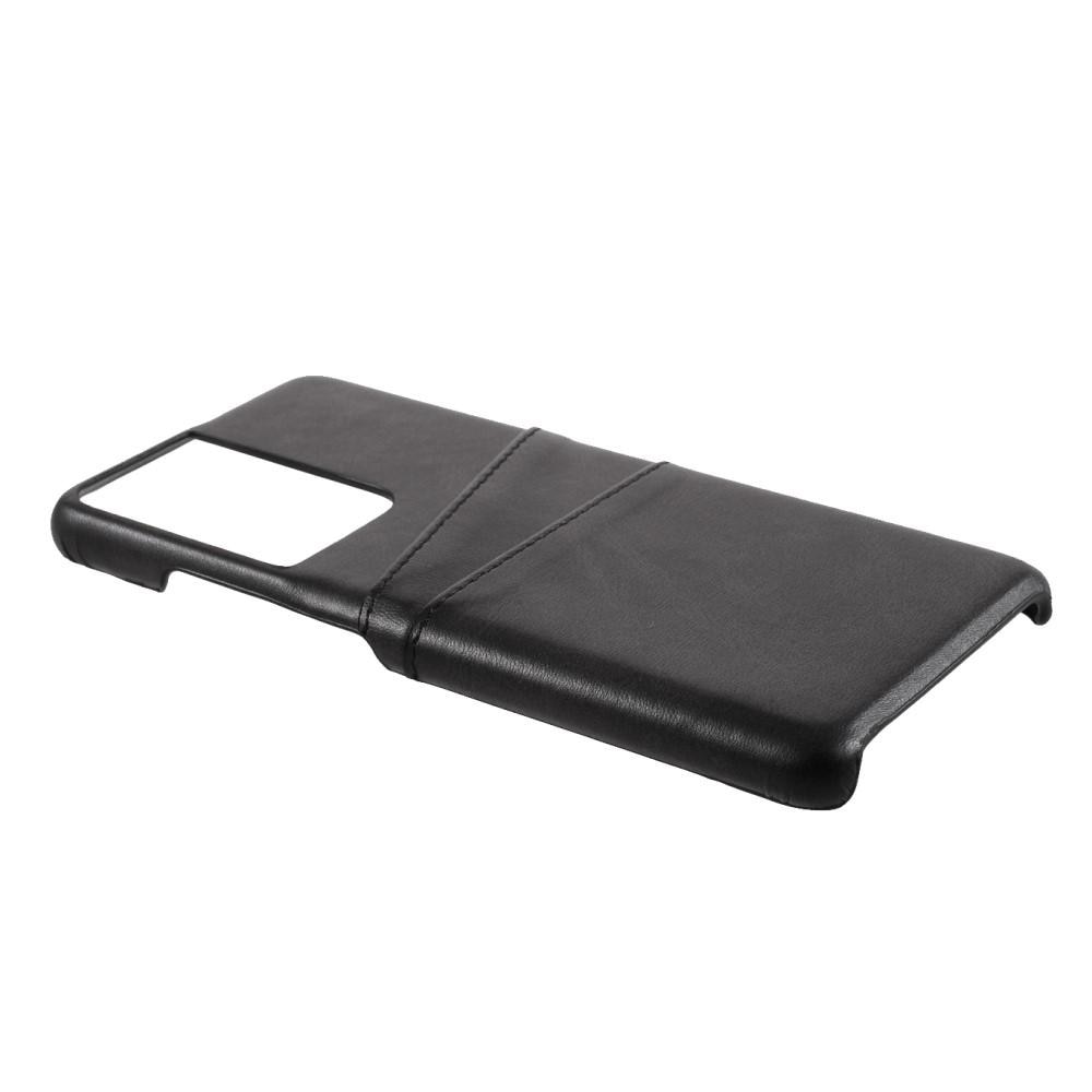 Card Slots Case Samsung Galaxy S21 Ultra Schwarz