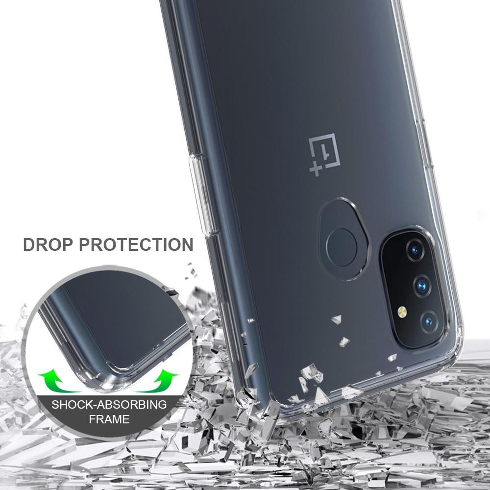 OnePlus Nord N100 hybride Handyhülle Crystal Hybrid, durchsichtig