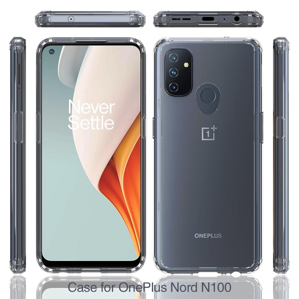 OnePlus Nord N100 hybride Handyhülle Crystal Hybrid, durchsichtig