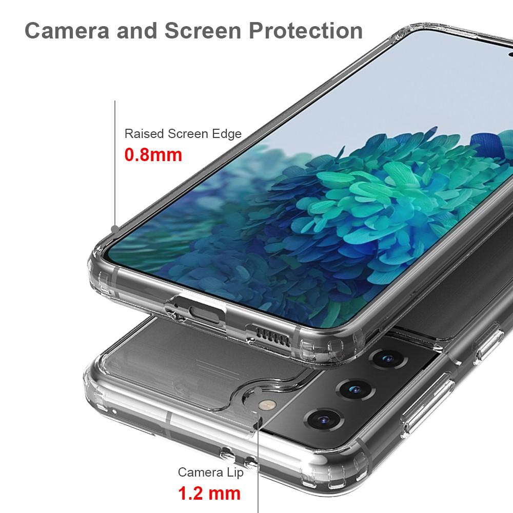 Samsung Galaxy S21 hybride Handyhülle Crystal Hybrid, durchsichtig