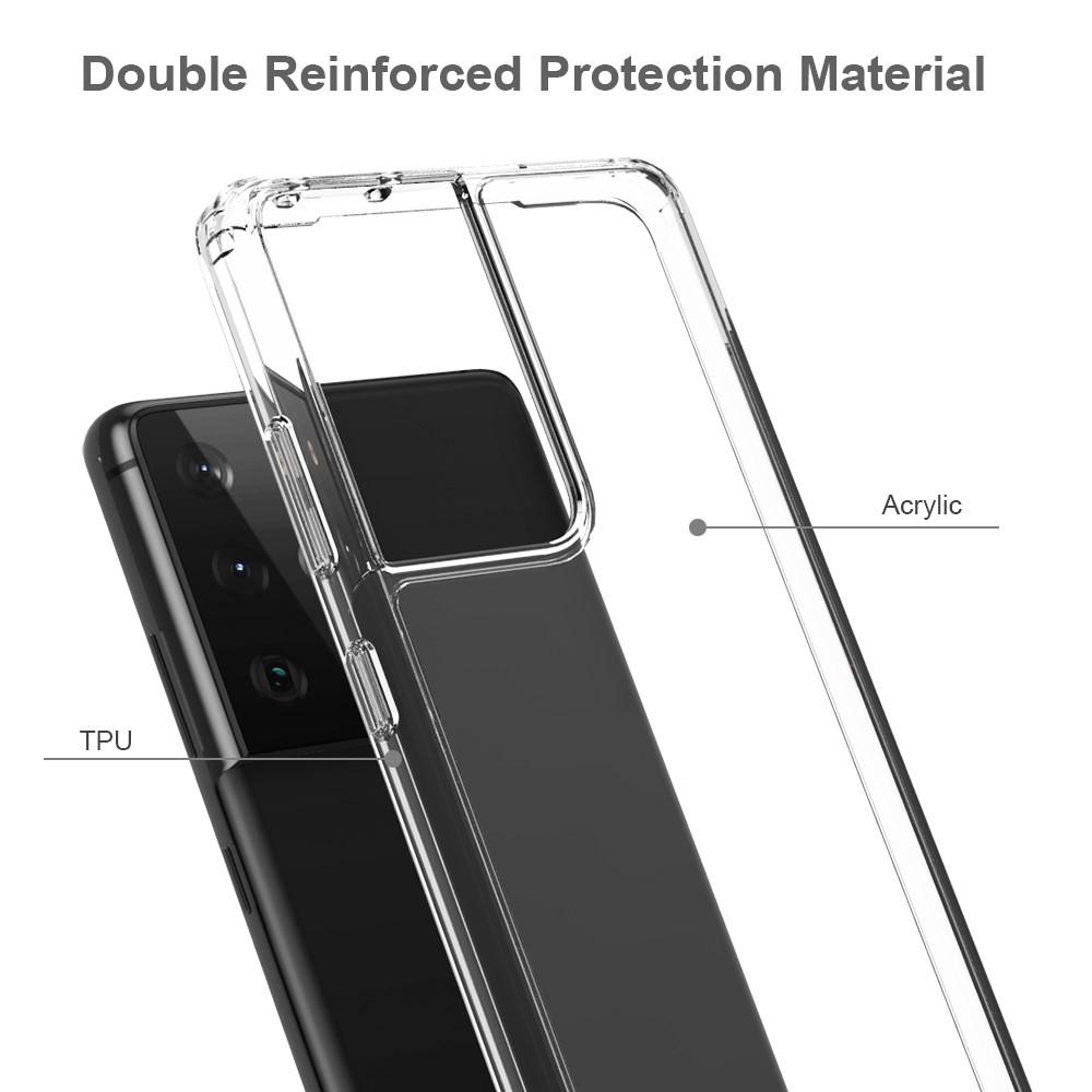 Samsung Galaxy S21 Ultra hybride Handyhülle Crystal Hybrid, durchsichtig