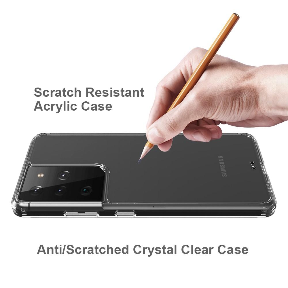 Samsung Galaxy S21 Ultra hybride Handyhülle Crystal Hybrid, durchsichtig