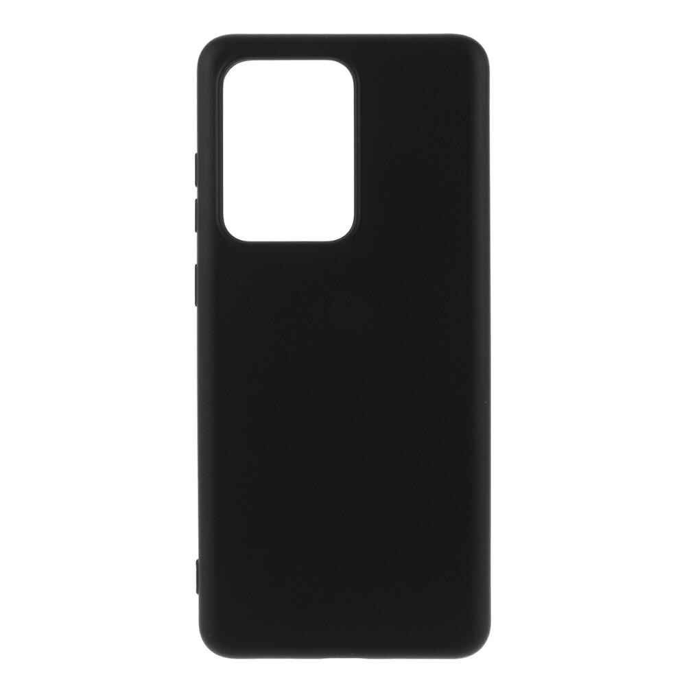 Liquid Silicone Case Samsung Galaxy S20 Ultra Black