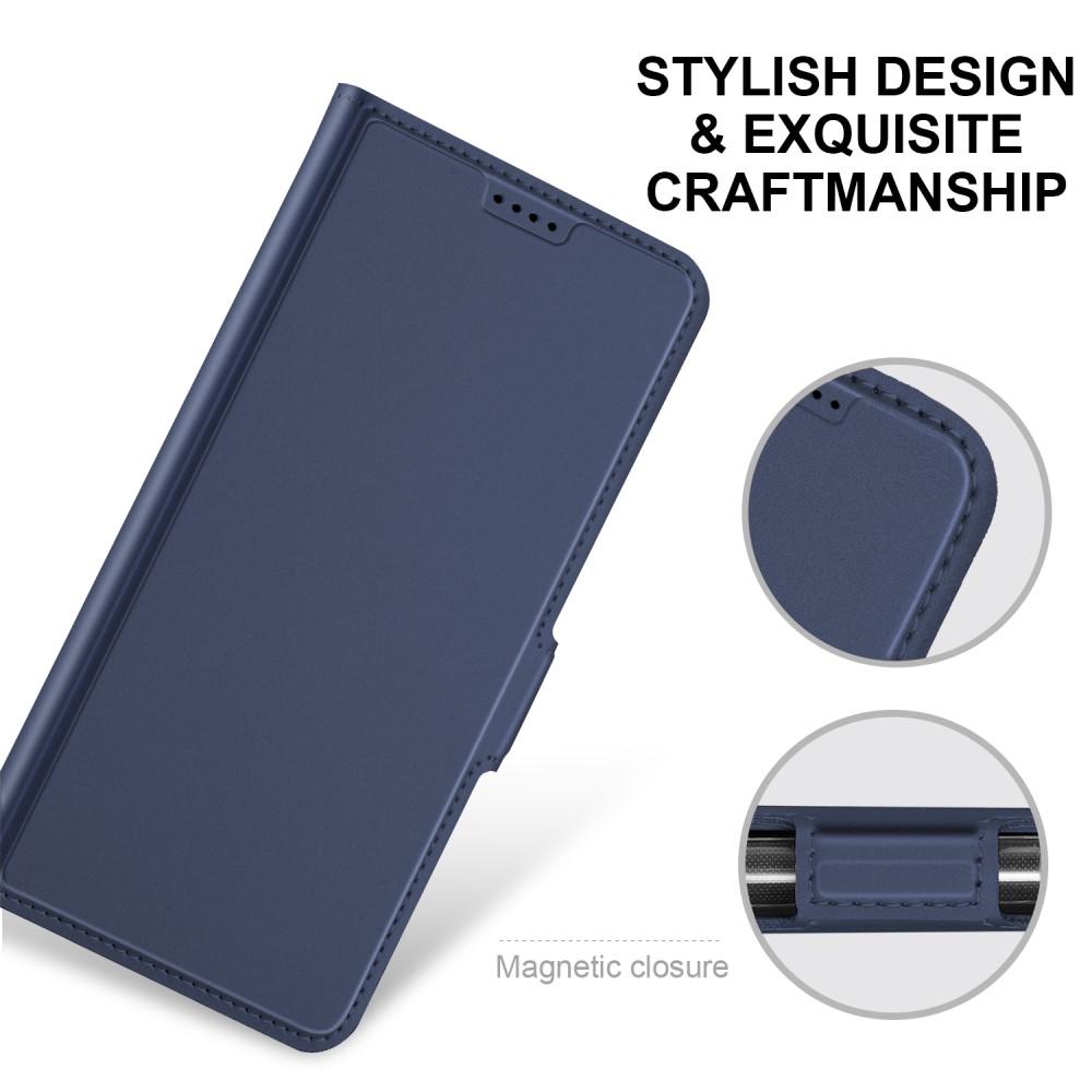 Slim Card Wallet iPhone 12/12 Pro Blau