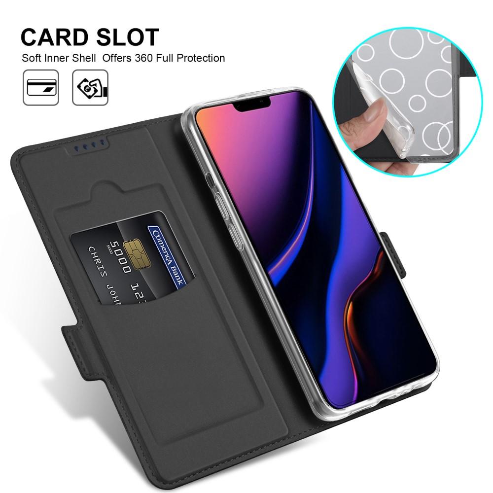 Slim Card Wallet iPhone 12 Mini Schwarz