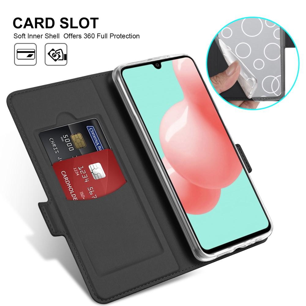 Slim Card Wallet Samsung Galaxy A41 Schwarz