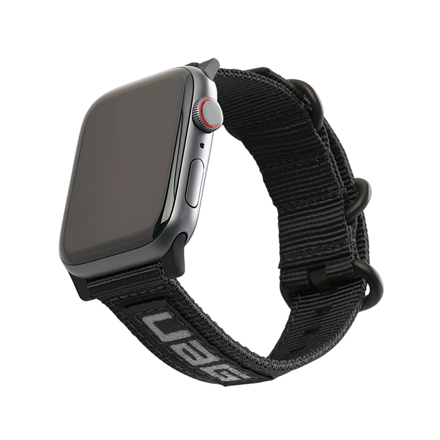 Nato Eco Strap Apple Watch 45mm Series 8 Black