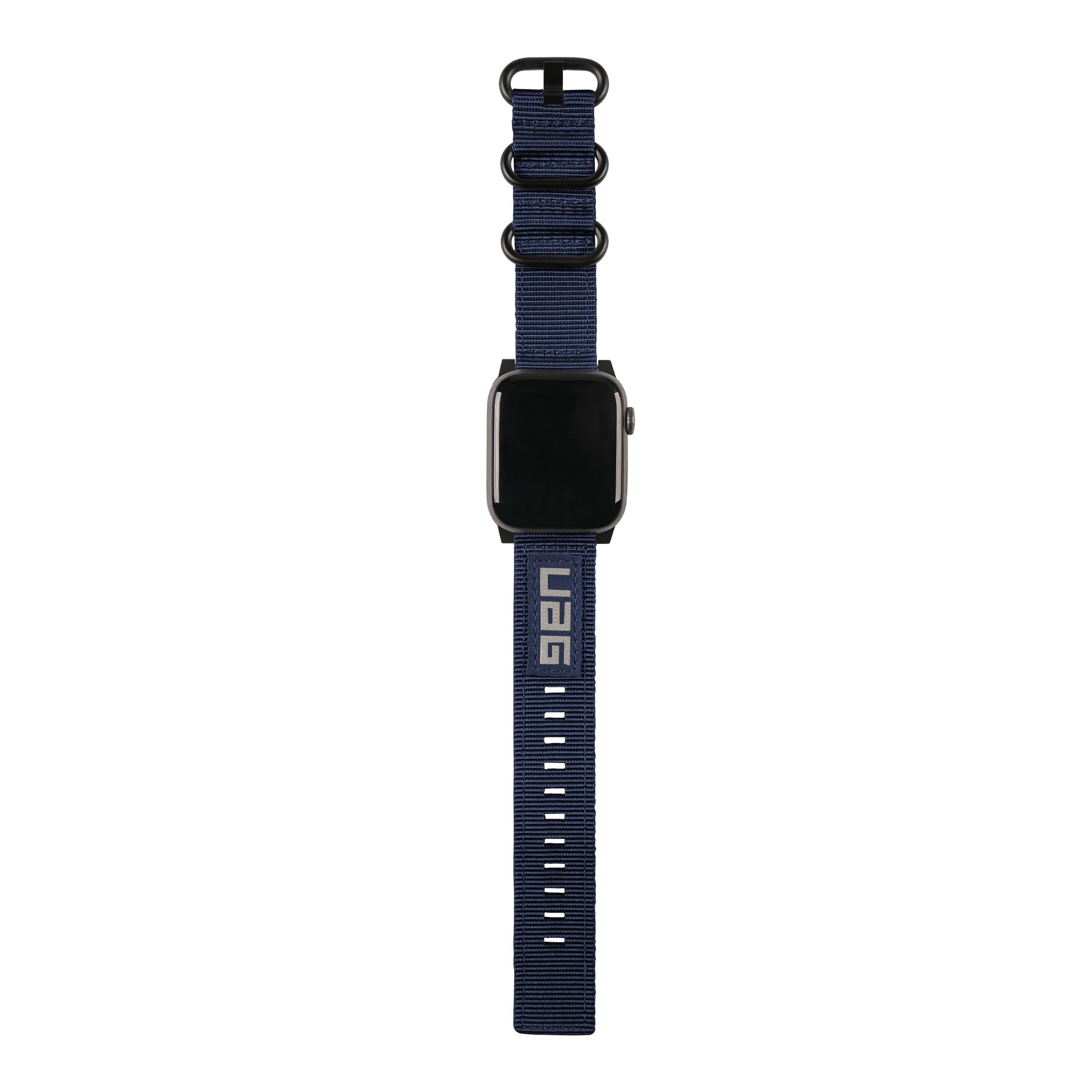 Nato Eco Strap Apple Watch 45mm Series 8 Blau