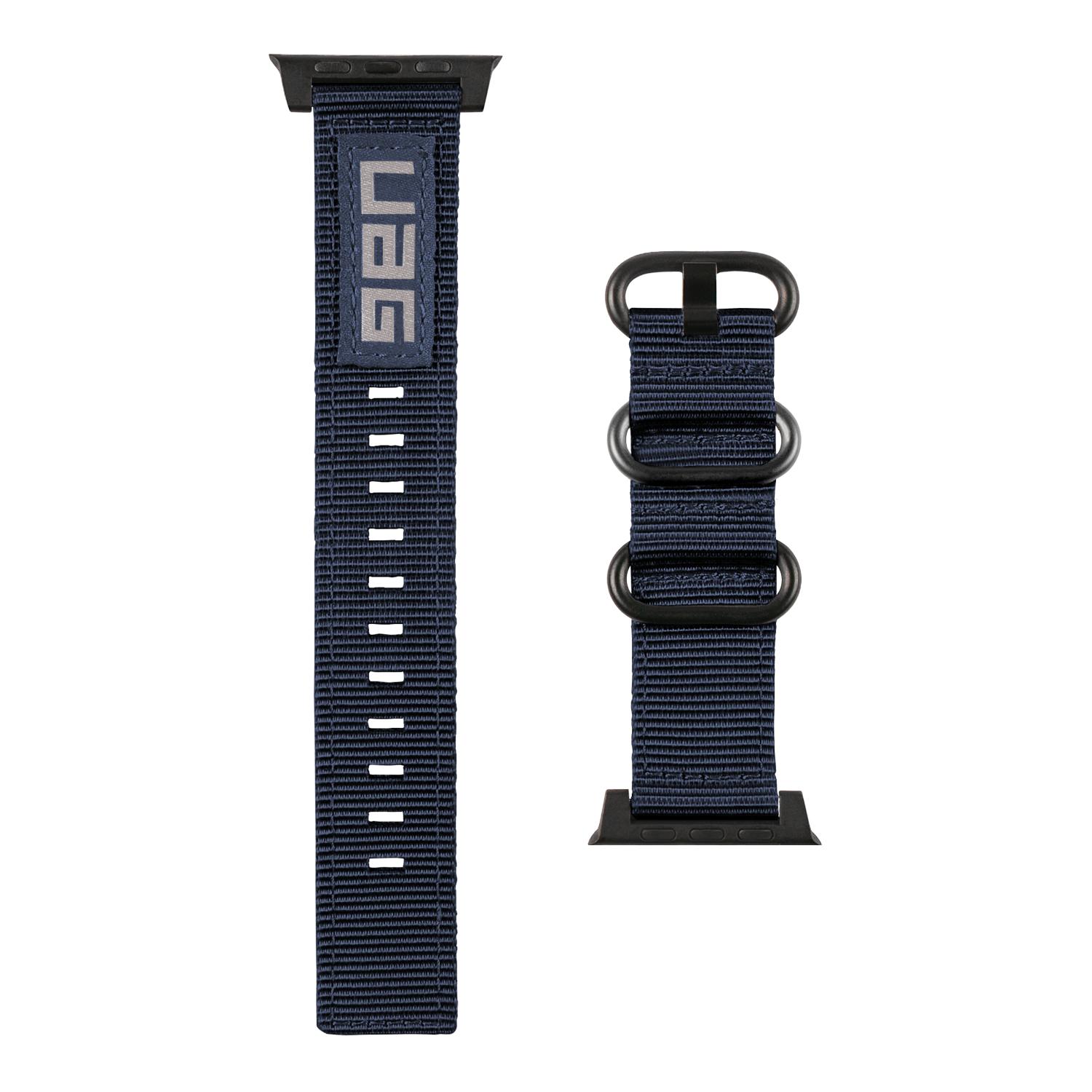 Nato Eco Strap Apple Watch 45mm Series 8 Blau