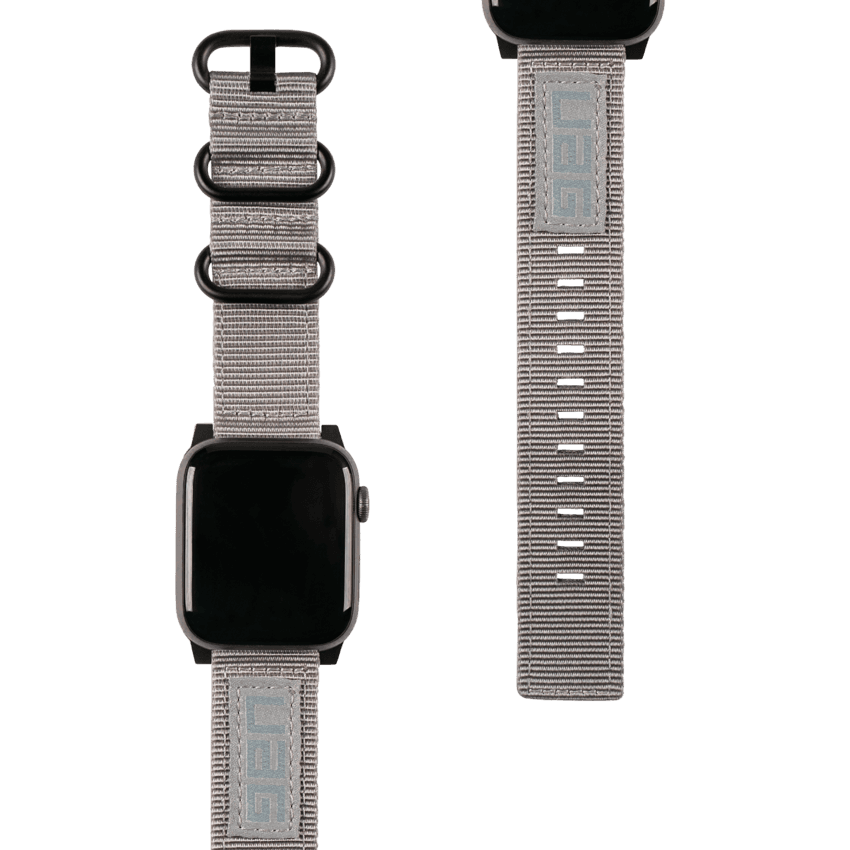 Nato Watch Band Apple Watch 42/44/45 mm Grau