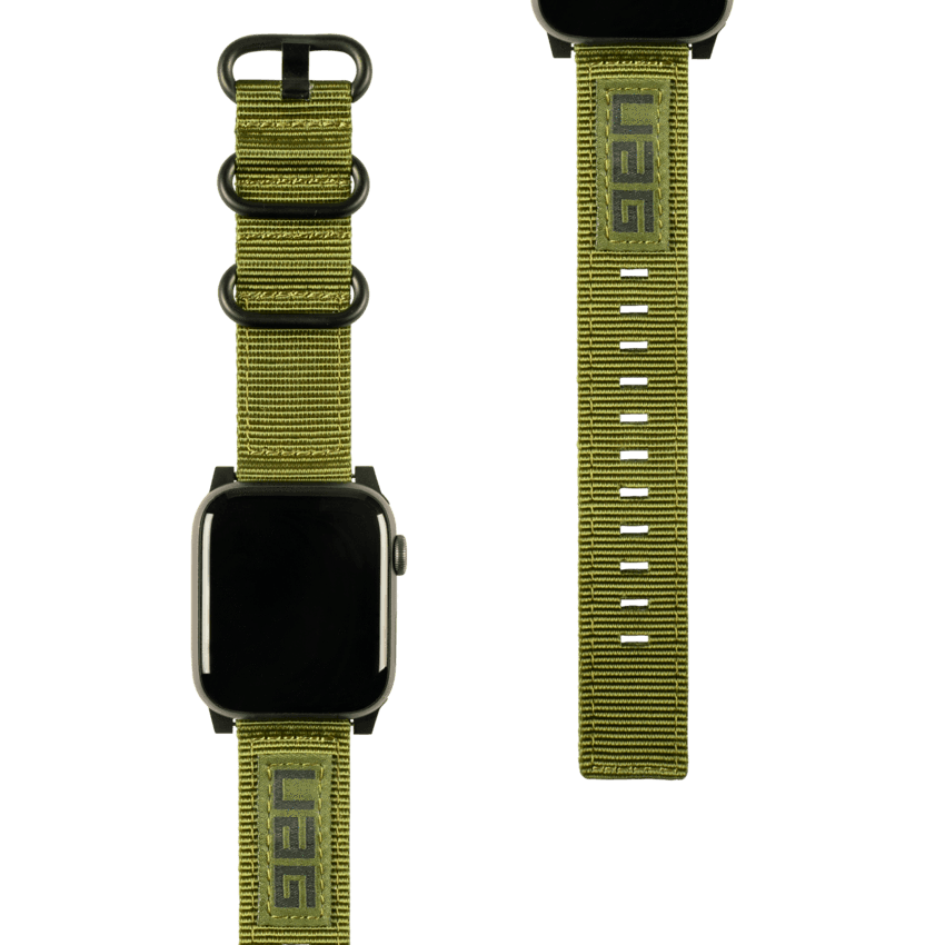 Nato Watch Band Apple Watch 42/44/45 mm Grün