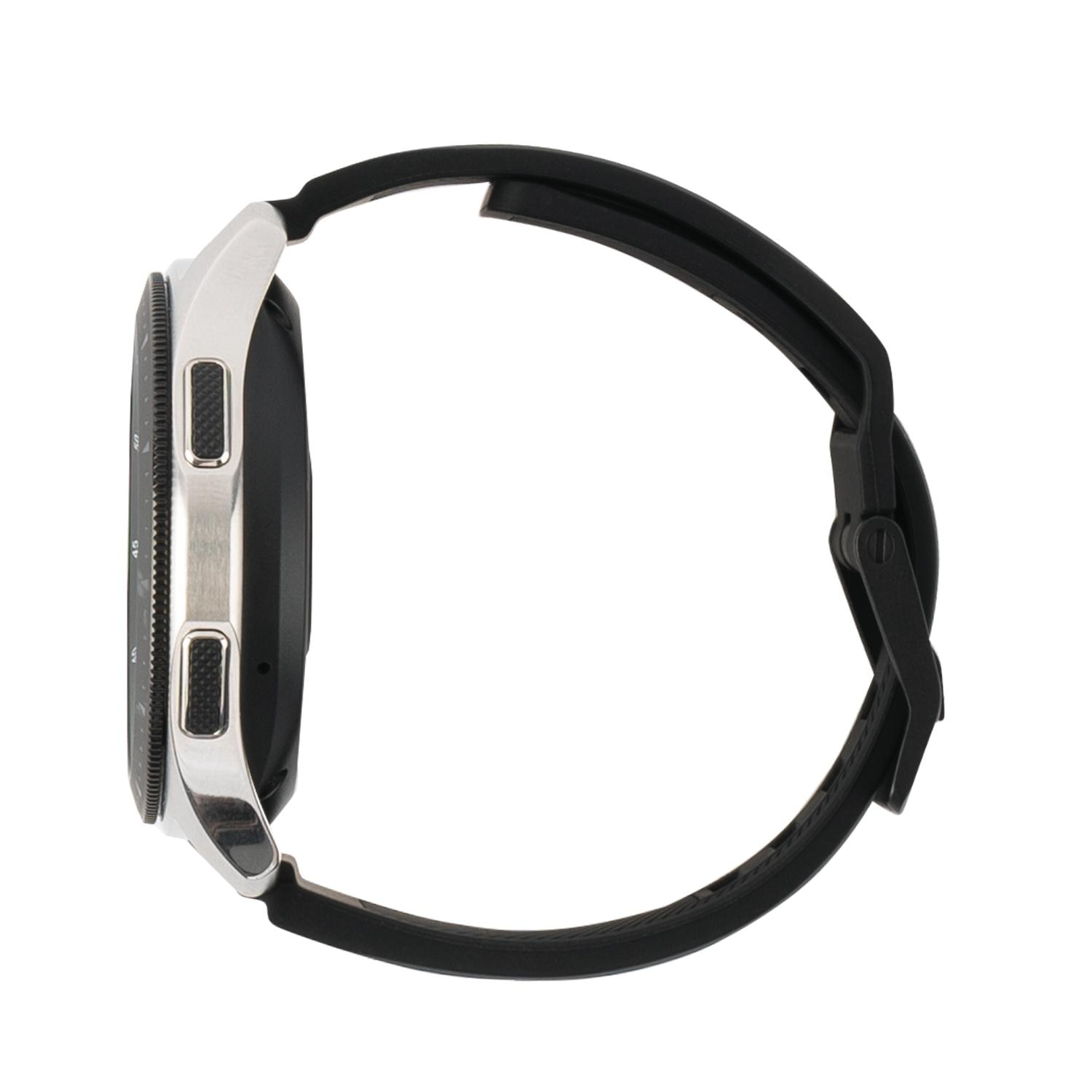 Scout Silicone Strap Samsung Galaxy Watch 46mm/45mm Black