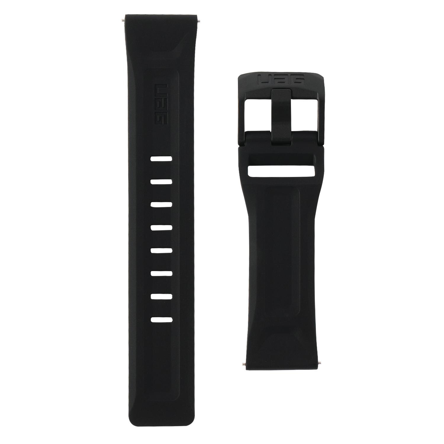 Scout Silicone Strap Samsung Galaxy Watch 46mm/45mm Black