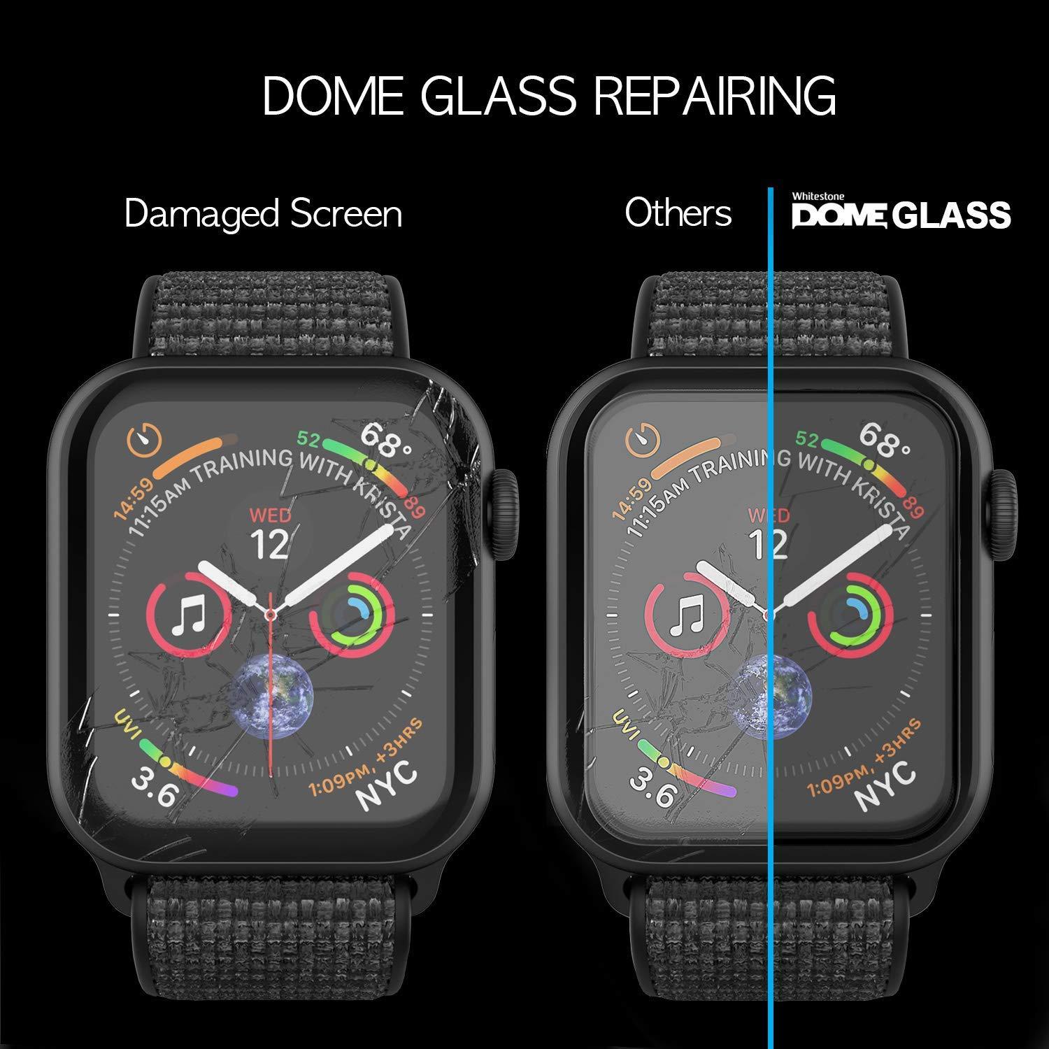 Dome Glass Screen Protector (2 Stück) Apple Watch 44 mm