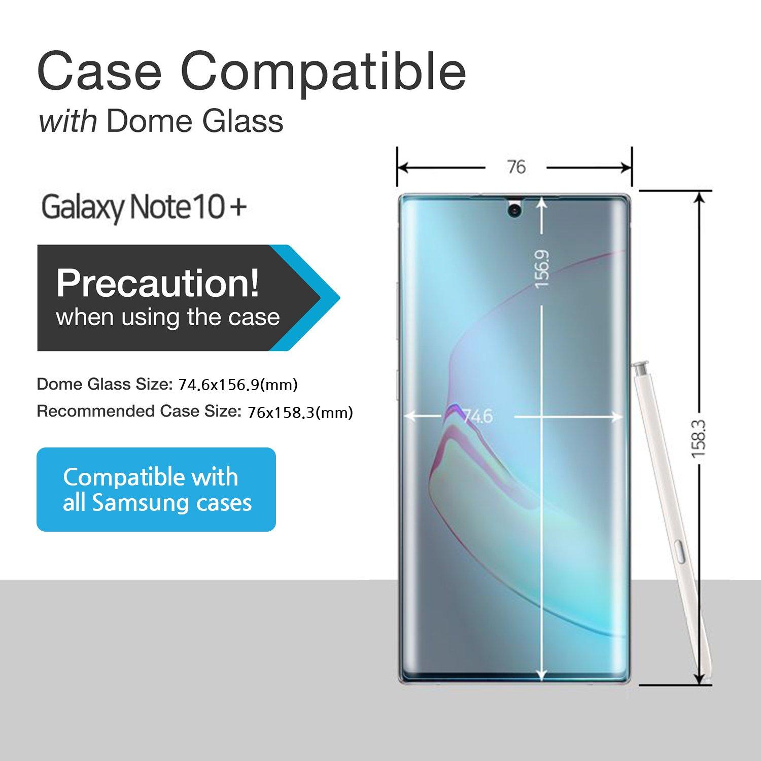 Dome Glass Screen Protector Samsung Galaxy Note 10 Plus