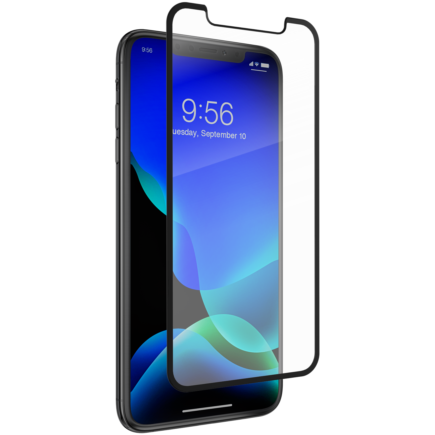 InvisibleShield Glass Elite Edge iPhone 11 Pro Max/XS Max Schwarz