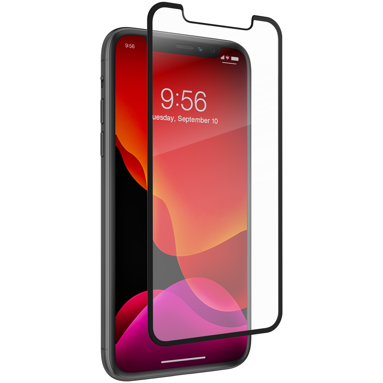 InvisibleShield Glass Elite iPhone X/XS Schwarz