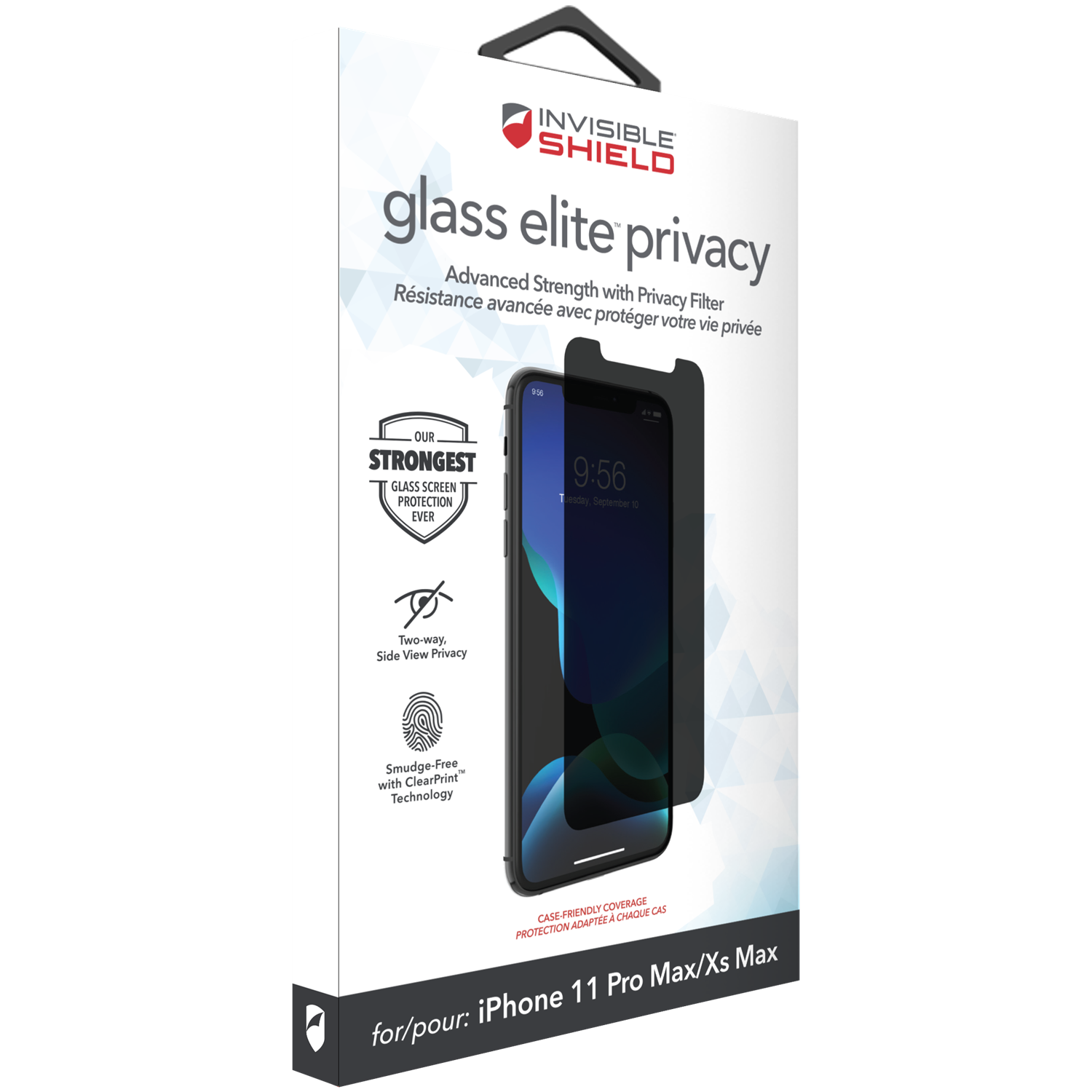 InvisibleShield Glass Elite Privacy iPhone 11 Pro Max/XS Max