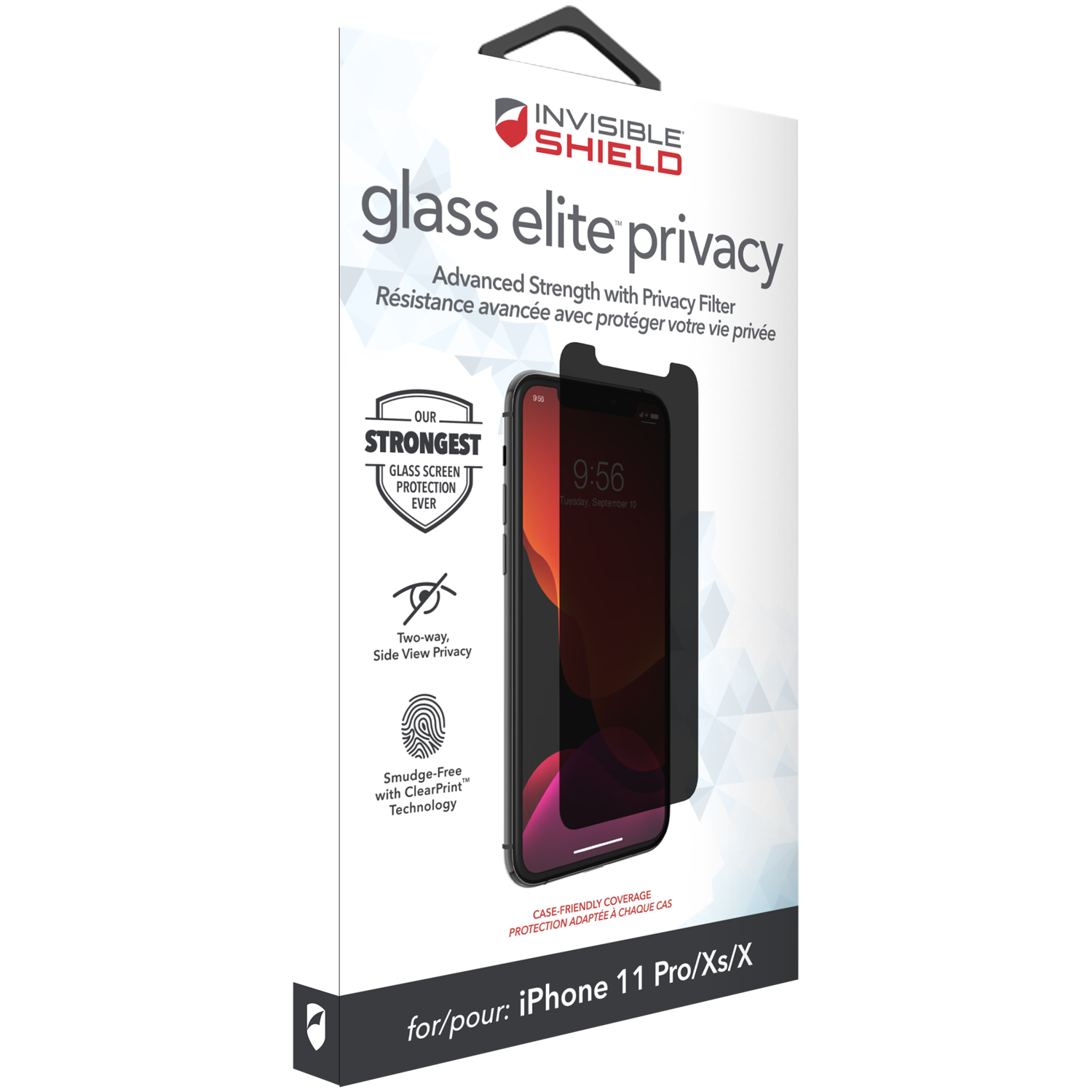 InvisibleShield Glass Elite iPhone X/XS